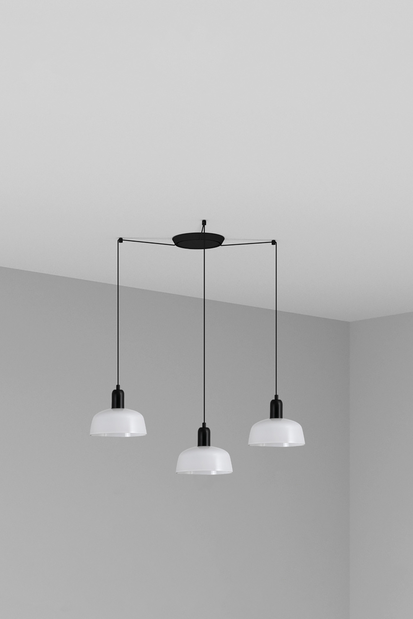 Faro TATAWIN S 3L Pendelleuchte Glas weiß Faro TATAWIN S 3L Pendelleuchte Glas weiß - 1