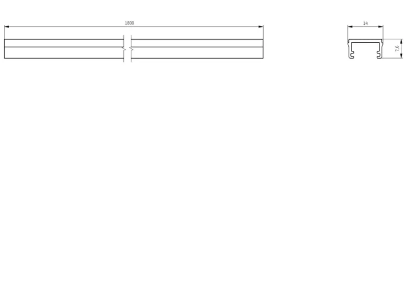 Molto Luce MAGNETICS ABDECKUNG (schwarz) - Produktbild 2