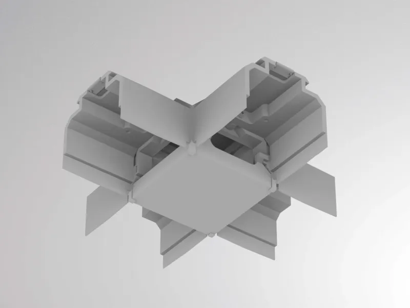 Molto Luce TRAIL SYSTEM X-CONNECTOR (grau) - Produktbild 1