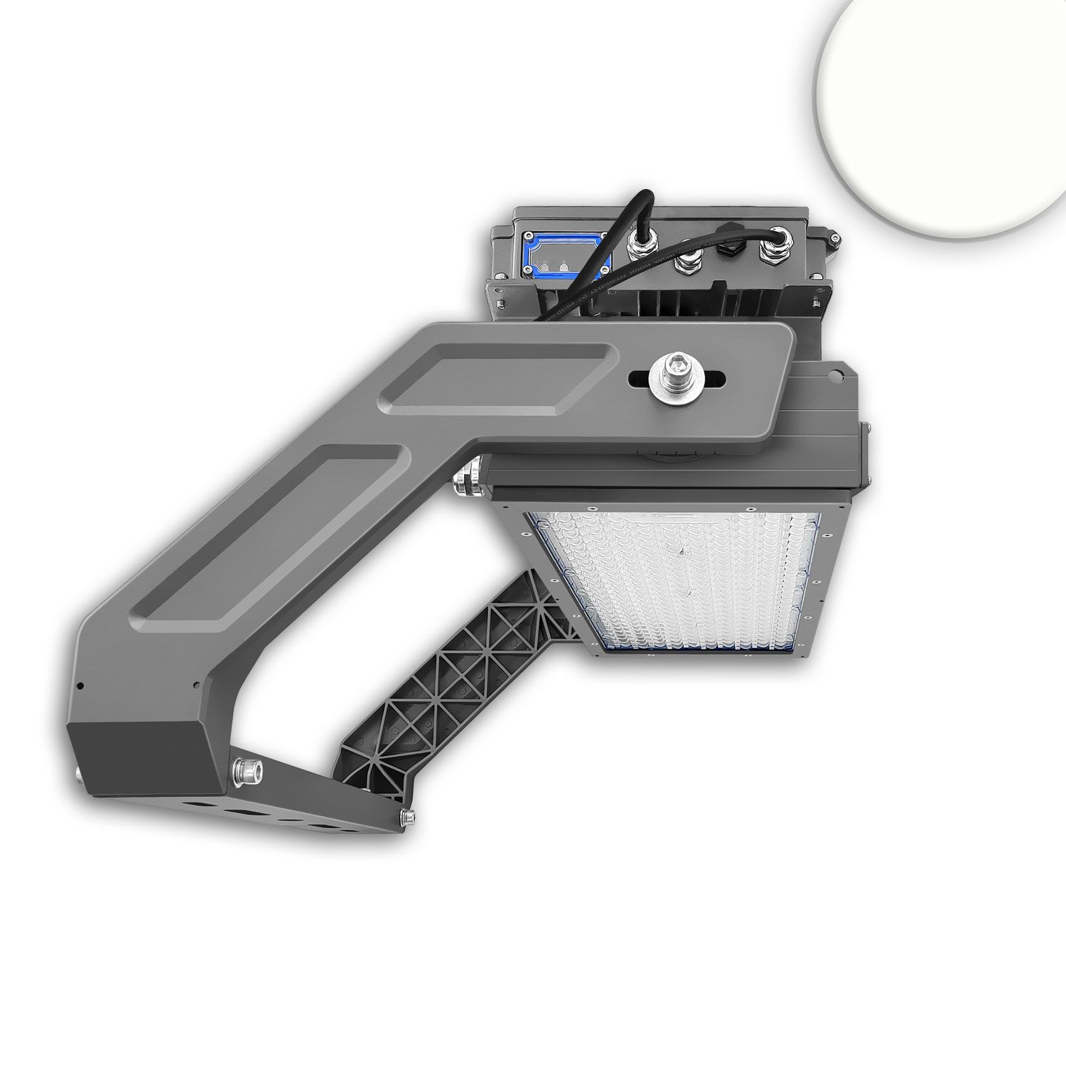 ISOLED LED Flutlichtanlage LW 500W, 130x25°, 1 Modul (Lichtpunkt), DALI dimmbar, neutralweiß, IP66 - 1
