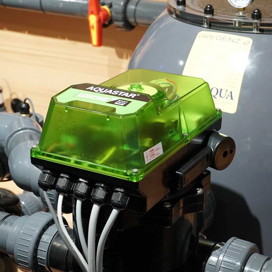Loxone Aquastar Air SM10 1 1/2", ABS schwarz, Gewinde BSP, Top+Bottom Klebe MOP 3,5 bar NBR tpe 100-240 VAC - 4