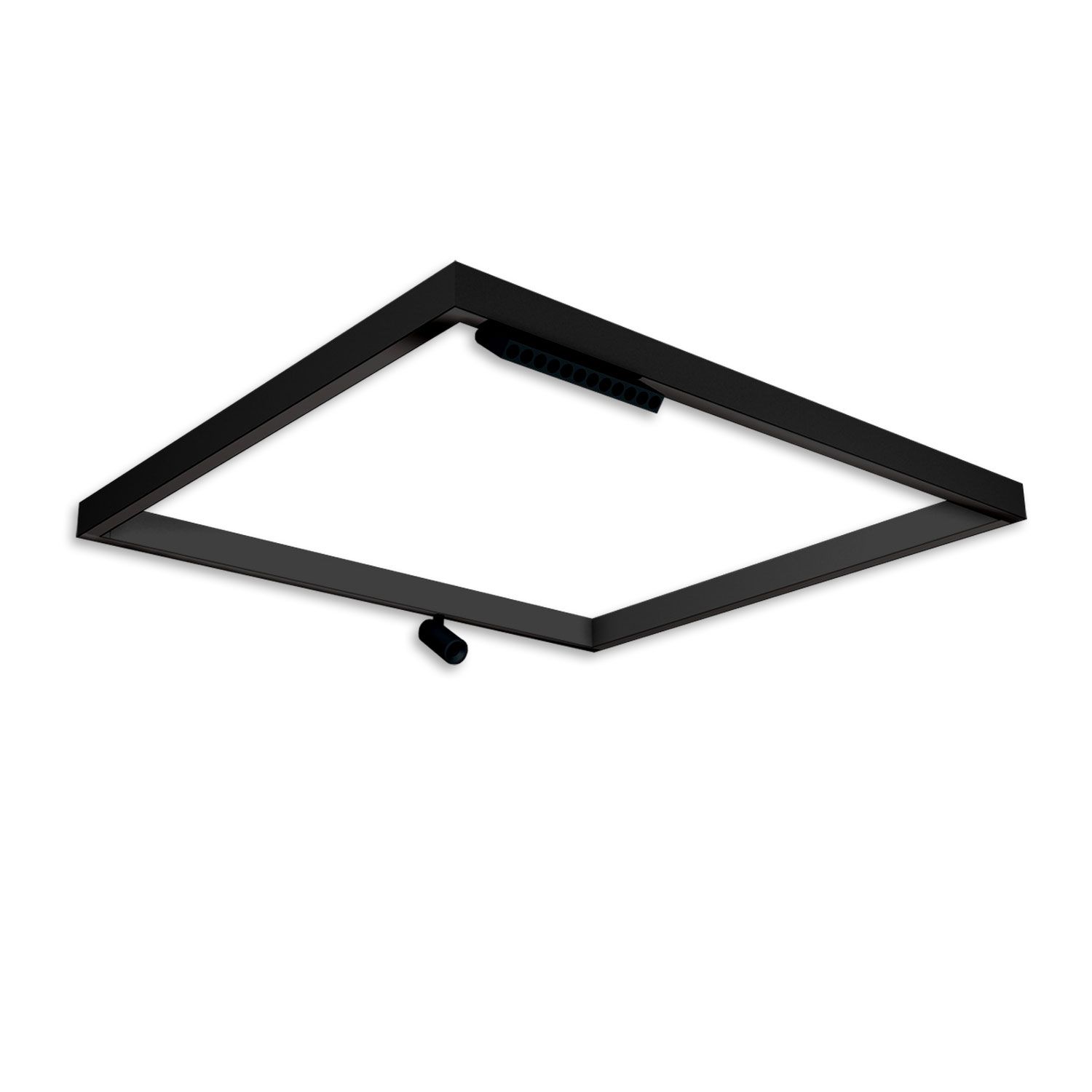ISOLED Track48 Leuchtenrahmen H50, Innenformat 900x1000mm, schwarz, exkl. Trafo, exkl. Montageclip/Seilabh. - 4