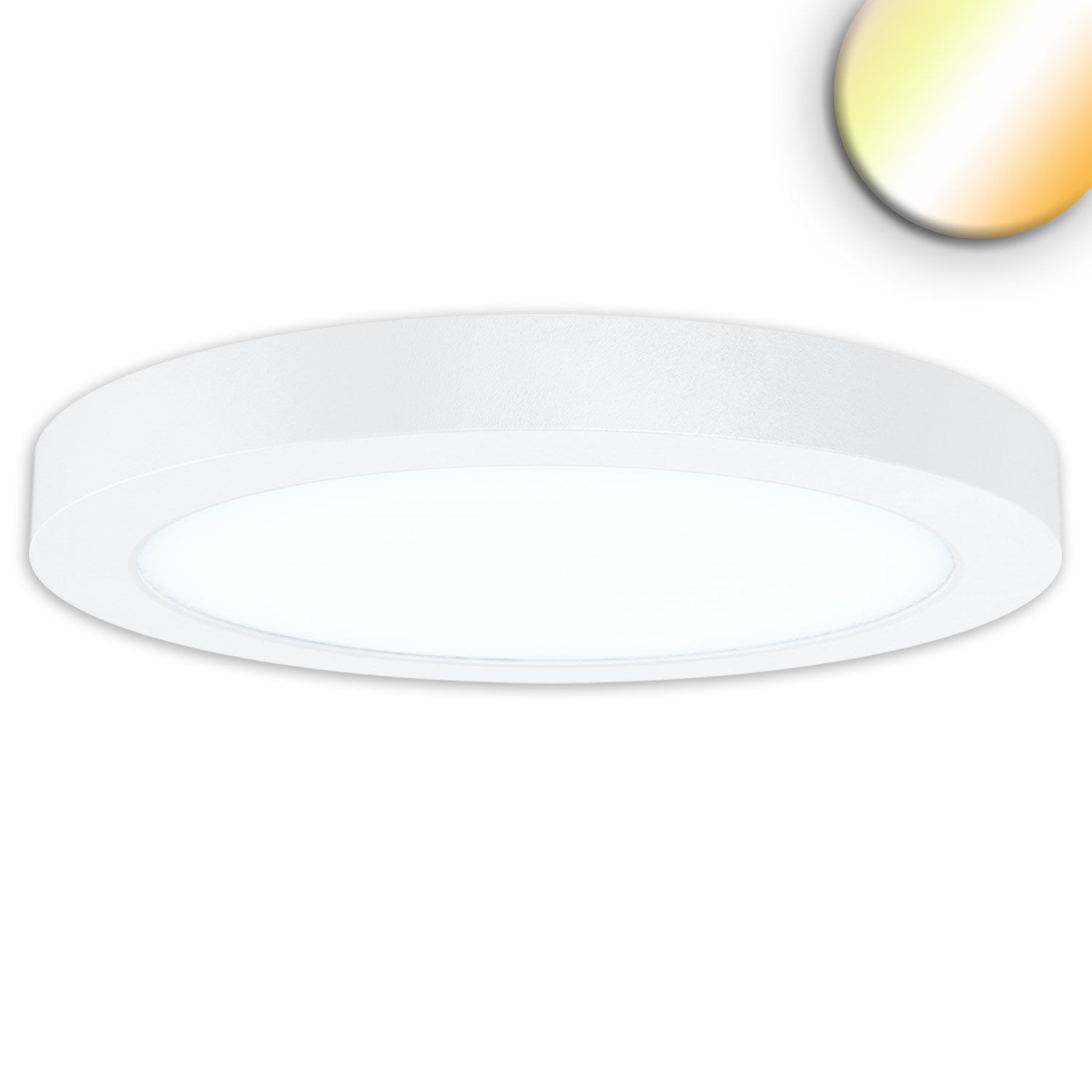 ISOLED LED Aufbau/Einbauleuchte Flex Pro DN300, 22W, weiß, 120lm/W, 3000|3500|4000K, dimmbar ISOLED LED Aufbau/Einbauleuchte Flex Pro DN300, 22W, weiß, 120lm/W, 3000|3500|4000K, dimmbar - 1