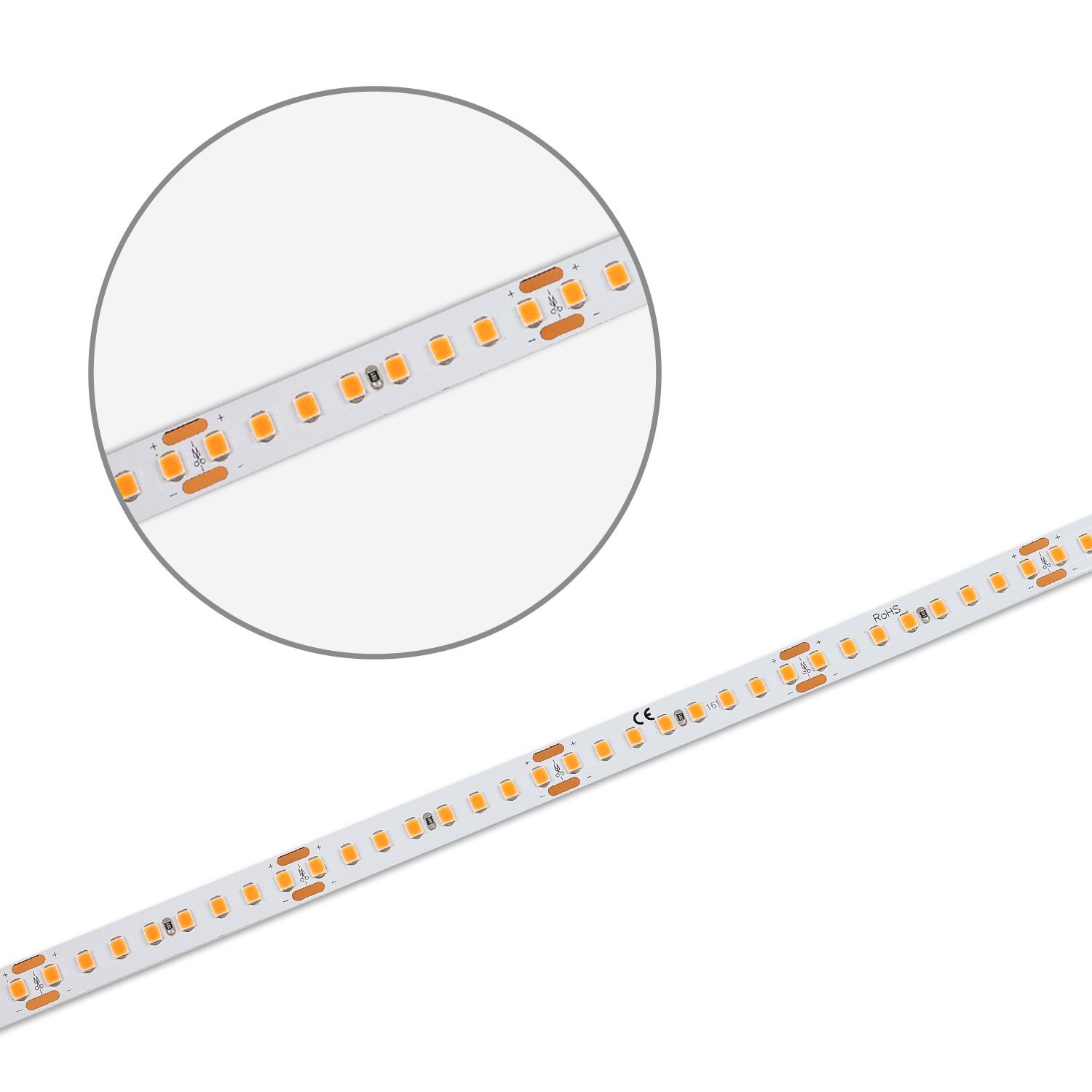 ISOLED LED CRI Food Flexband Meat, 24V DC, 14,4W, IP20, 5m Rolle, 160 LED/m - 2