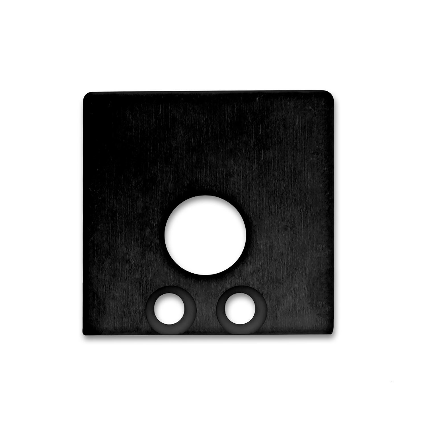 ISOLED Endkappe EC 59B schwarz für Profil SURF16 mit Kabeldurchführung, 2 STK, inkl. Schrauben ISOLED Endkappe EC 59B schwarz für Profil SURF16 mit Kabeldurchführung, 2 STK, inkl. Schrauben - 1
