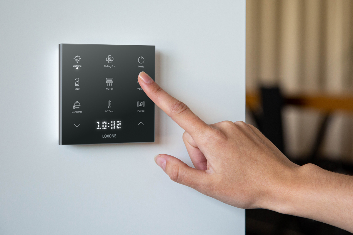 Loxone Touch Pure Flex Battery Air Anthrazit - 7