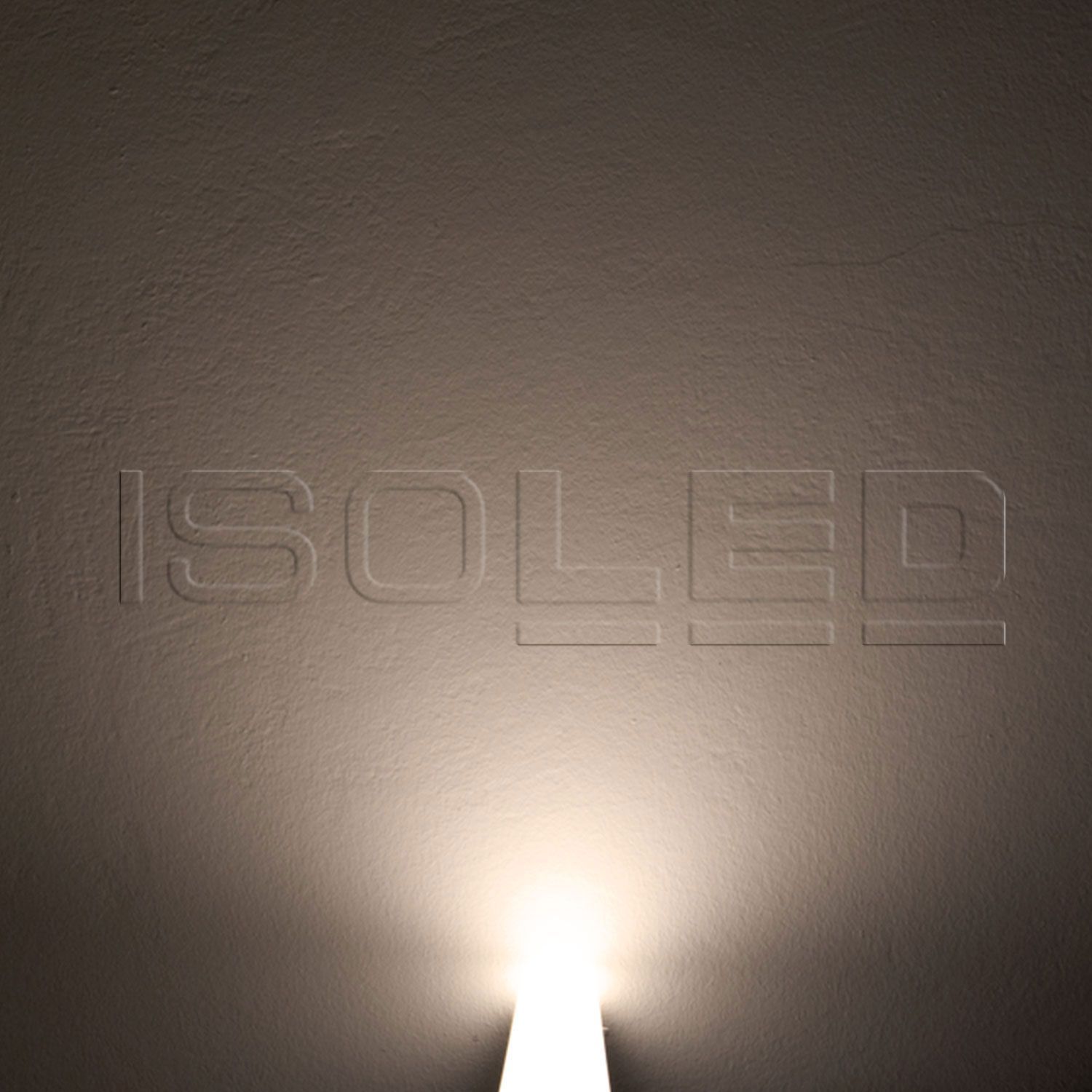 ISOLED 3-Phasen Linearleuchte 600mm, 20W, 110°, weiß matt, 3000K - 4