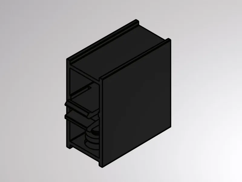 Molto Luce MAGNETICS H WANDHALTERUNG (schwarz) Molto Luce MAGNETICS H WANDHALTERUNG (schwarz) - Produktbild 1