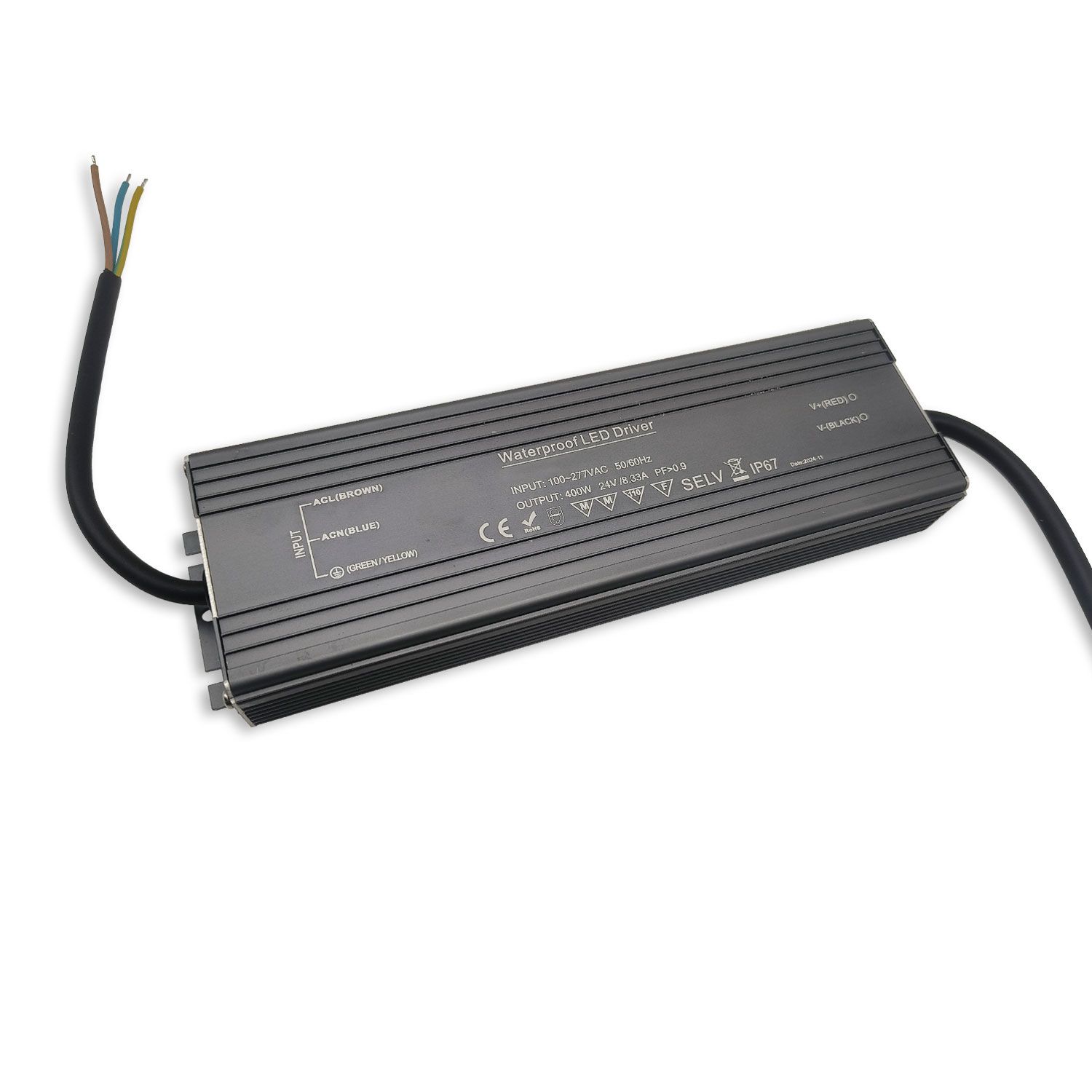 ISOLED LED Trafo 24V/DC, 400W, kompakt, IP67, SELV - 1