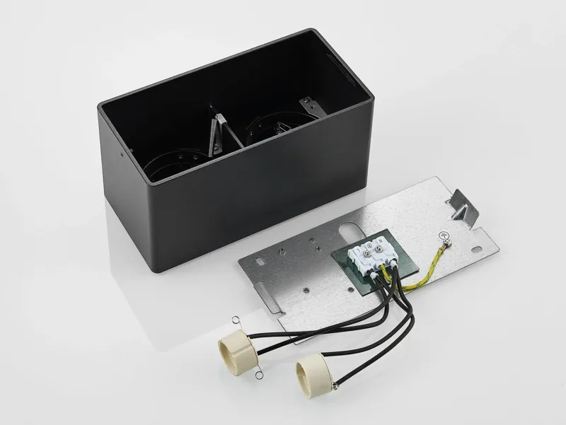 Molto Luce QANA DOUBLE SQUARE SD (schwarz) - 5