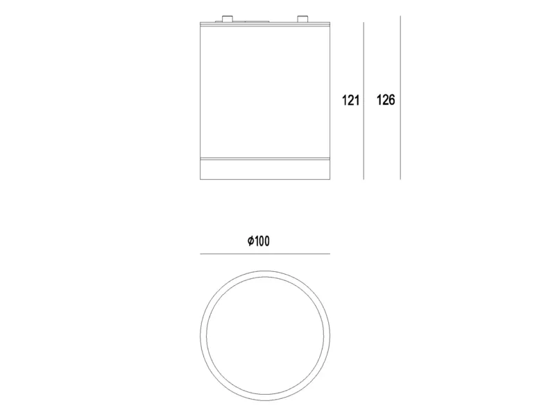 Molto Luce FORIS ROUND SD (anthrazit) - 2