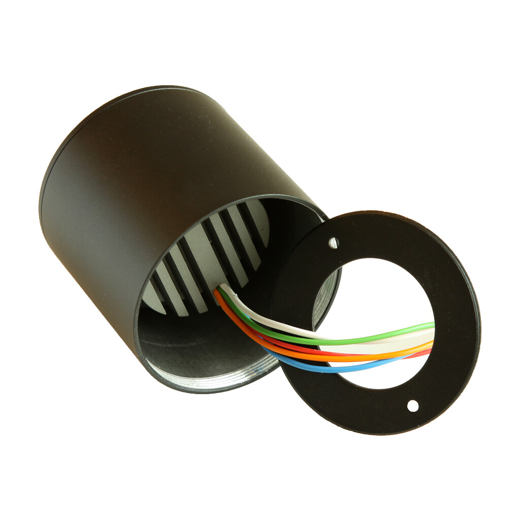 Emilum LED Ceiling Spot 24V, 8W, 2200K/5700K, CRI90 (Tuneable White, CCT) Schwarz - Produktbild 7