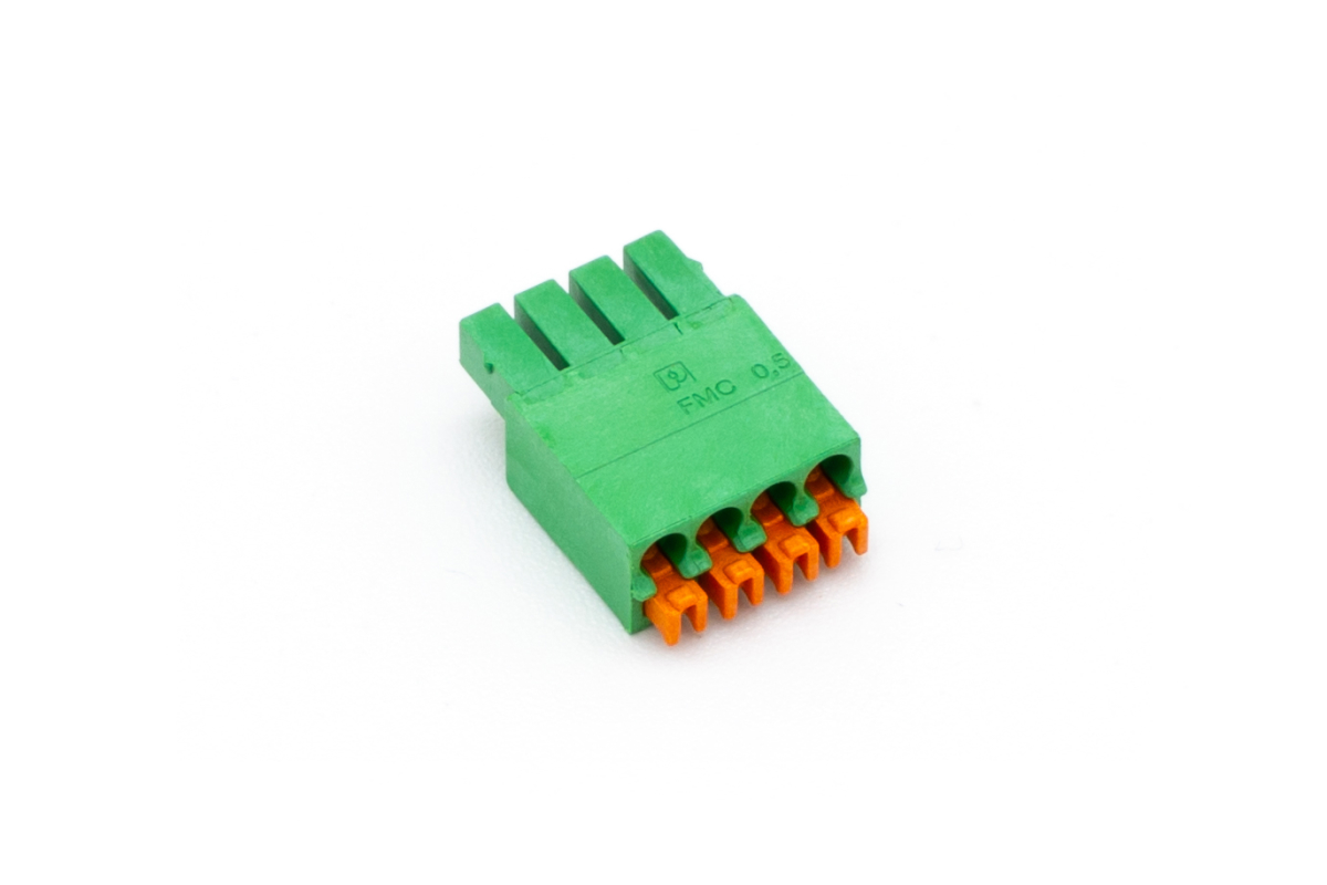 Loxone Push-Steckklemme Grün 4fach Loxone Push-Steckklemme Grün 4fach - 1