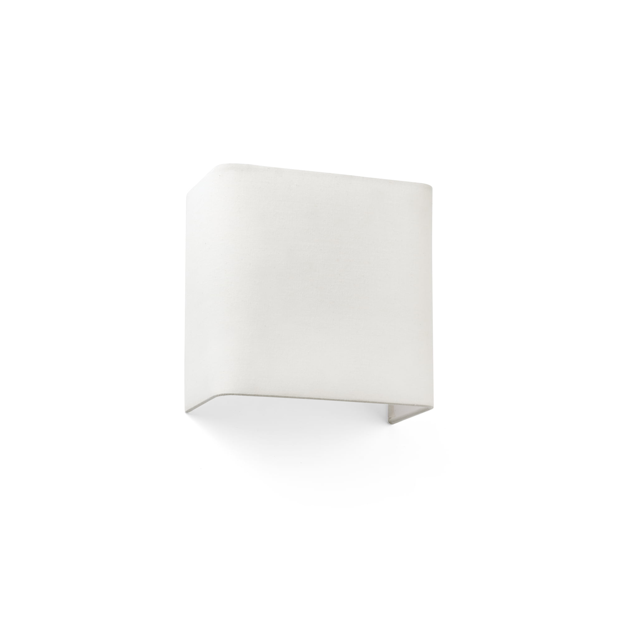 Faro COTTON SQ 200 Quadratische beige Wandleuchte 1L - Produktbild 1