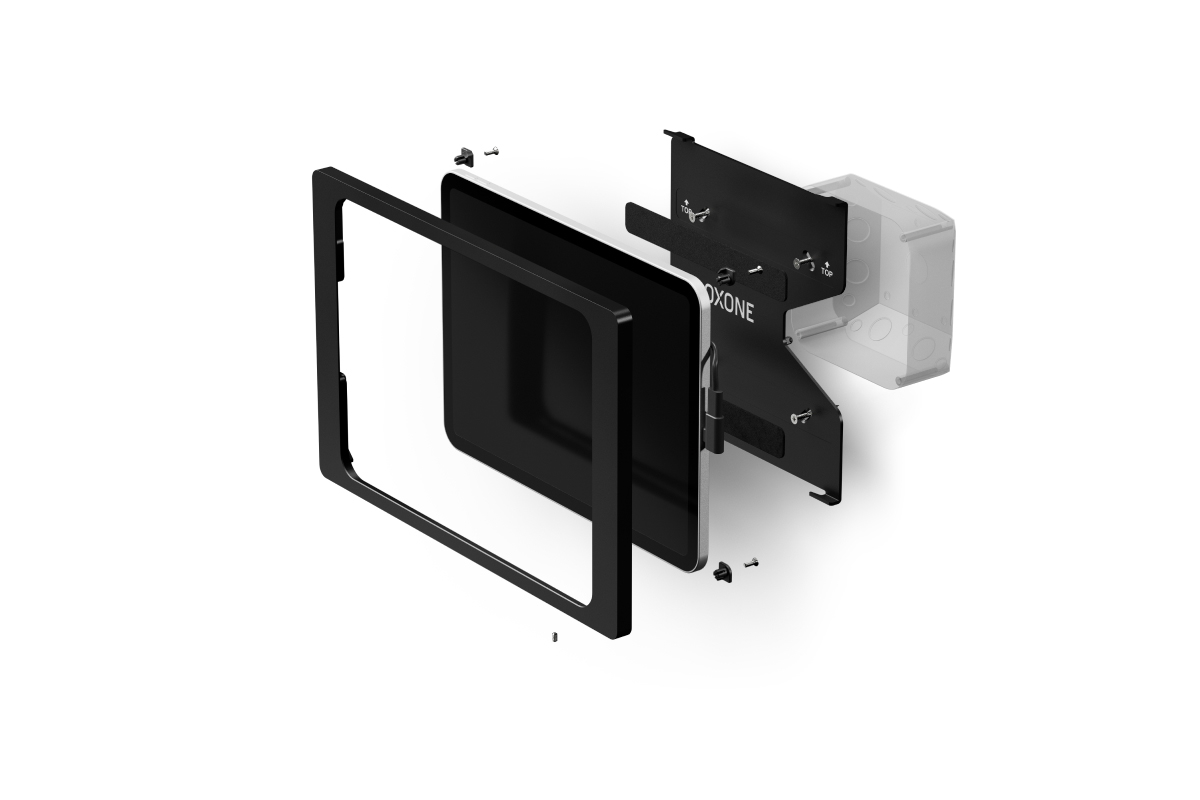Loxone iPad Wallmount 10,9" Anthrazit - Produktbild 5