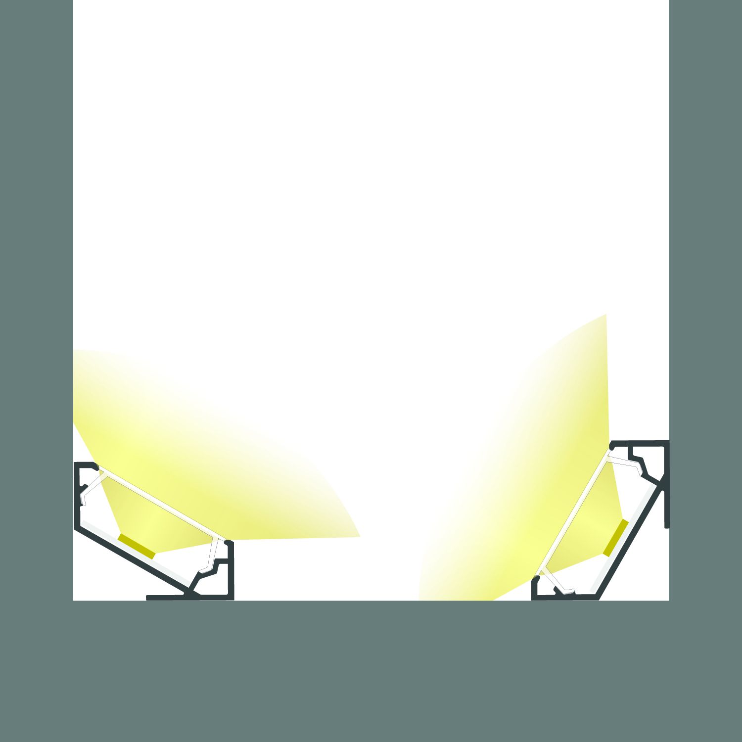 ISOLED LED Eckprofil CORNER18 Aluminium schwarz RAL9005, 200cm - 5