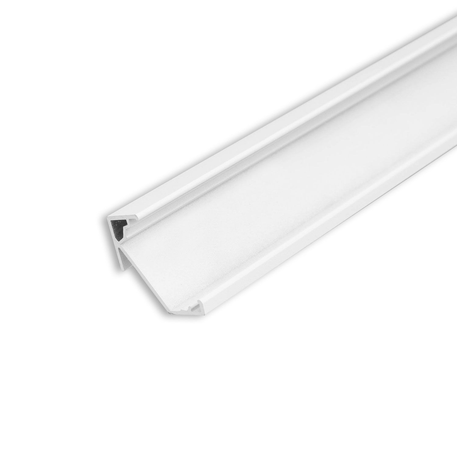 ISOLED LED Eckprofil CORNER18 Aluminium weiß RAL9003, 200cm ISOLED LED Eckprofil CORNER18 Aluminium weiß RAL9003, 200cm - 1