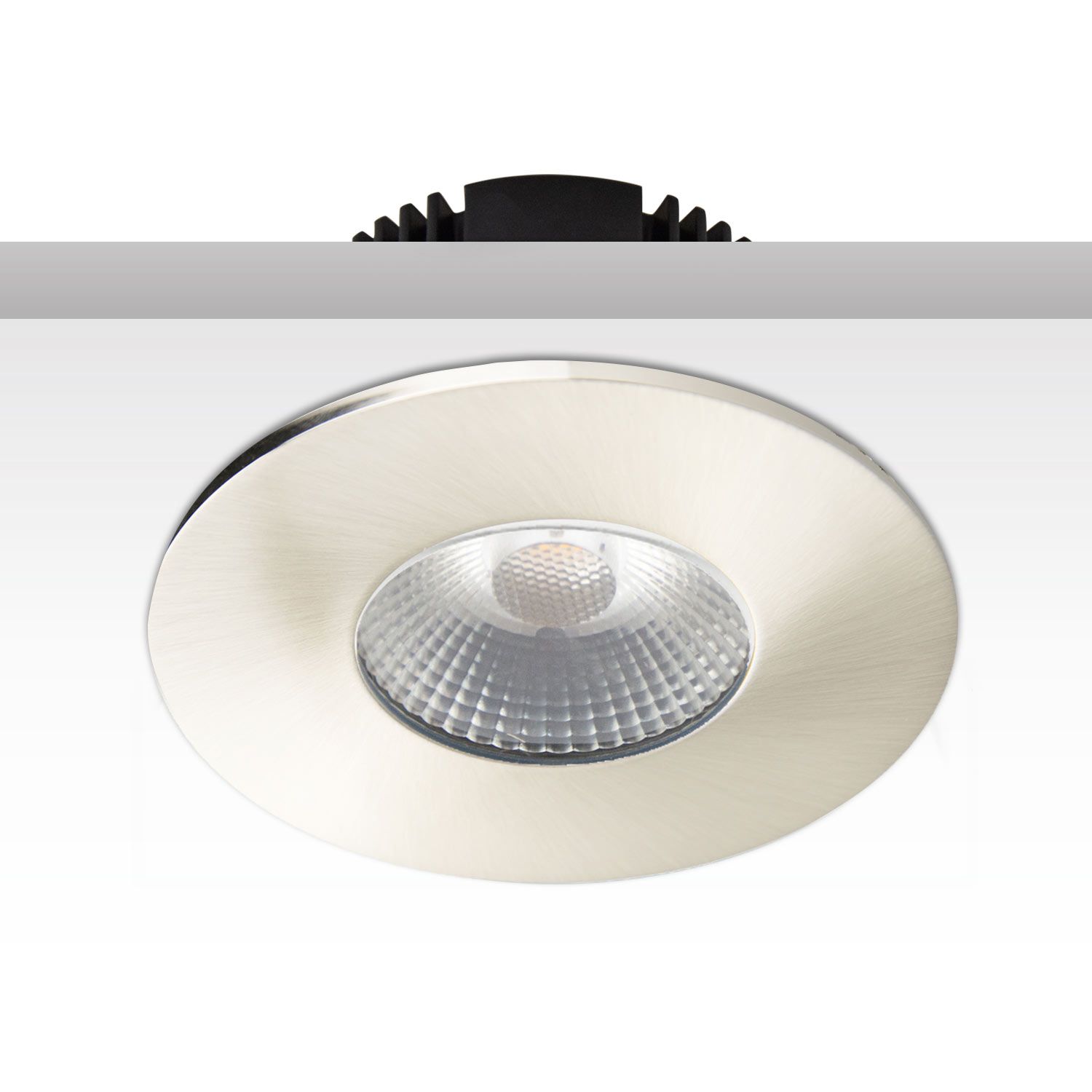 ISOLED Cover Aluminium nickel gebürstet für Sys-68 - 2