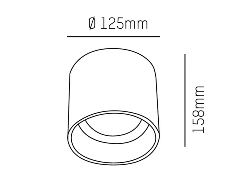 Molto Luce AEON ROUND (schwarz matt) - Produktbild 2