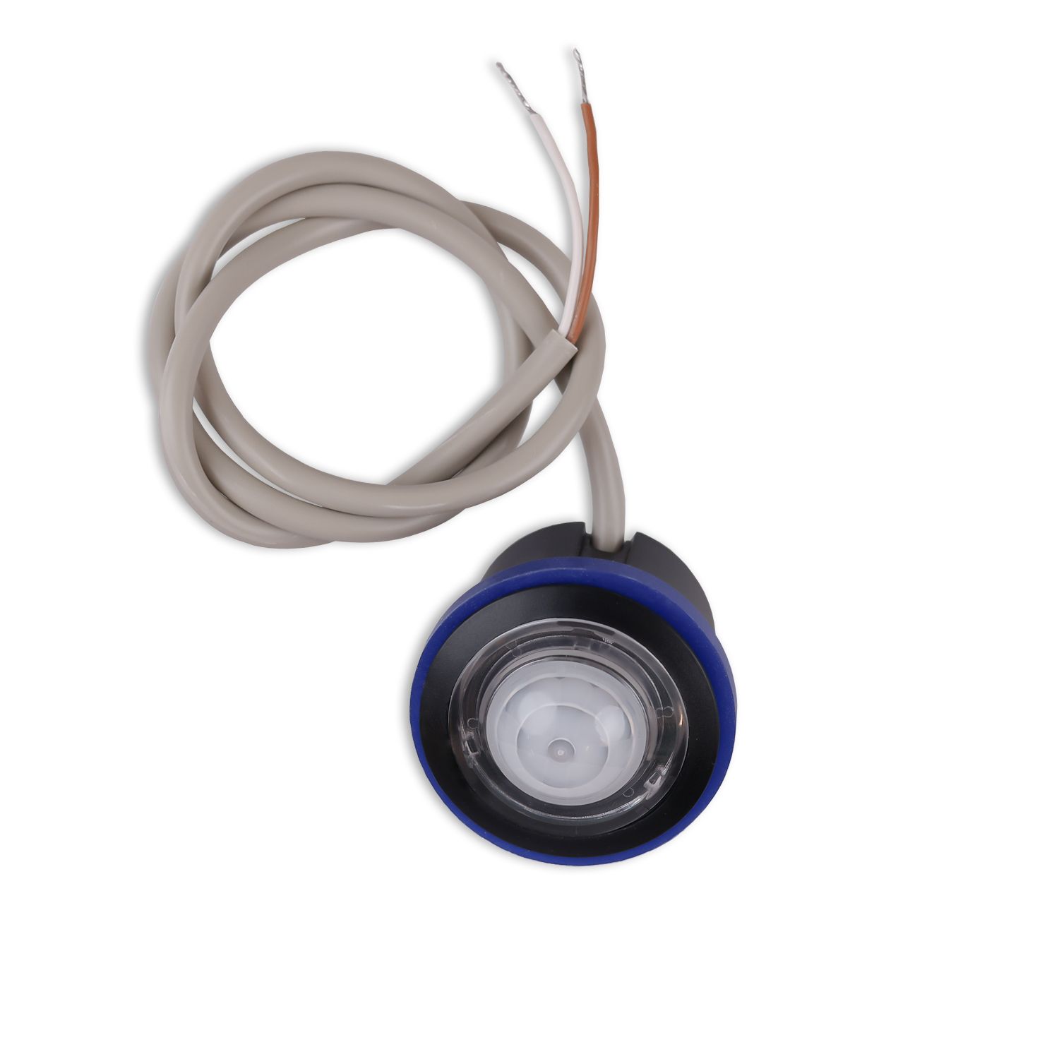 ISOLED DALI-2 Master Mini-PIR-Einbau-Bewegungs-/Lichtsensor, H:3m, benötigt DALI-Bus Spannung schwarz - 1