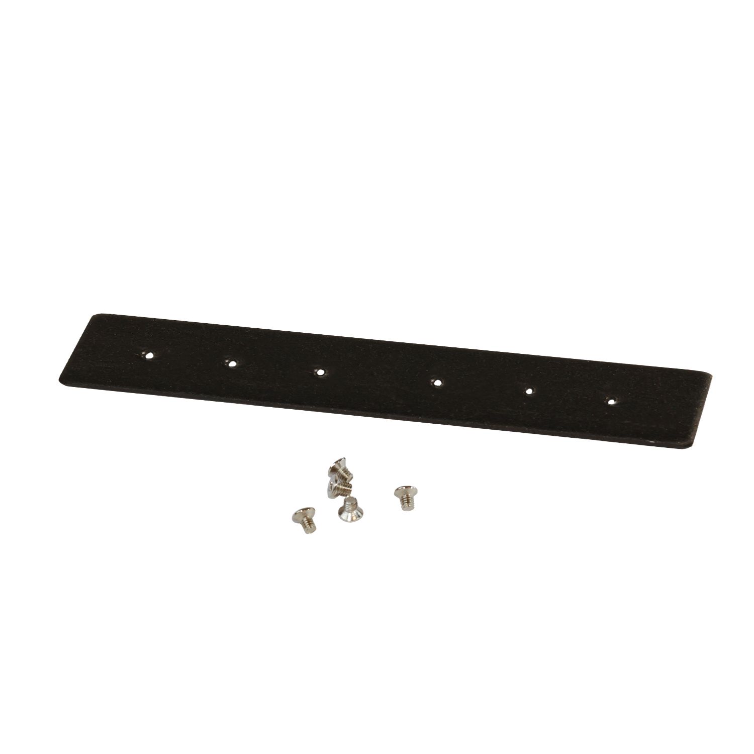 ISOLED Track48 Verbindungsplatte 160mm für Ein- und Aufbauschienen, schwarz, 1 Stück - 1
