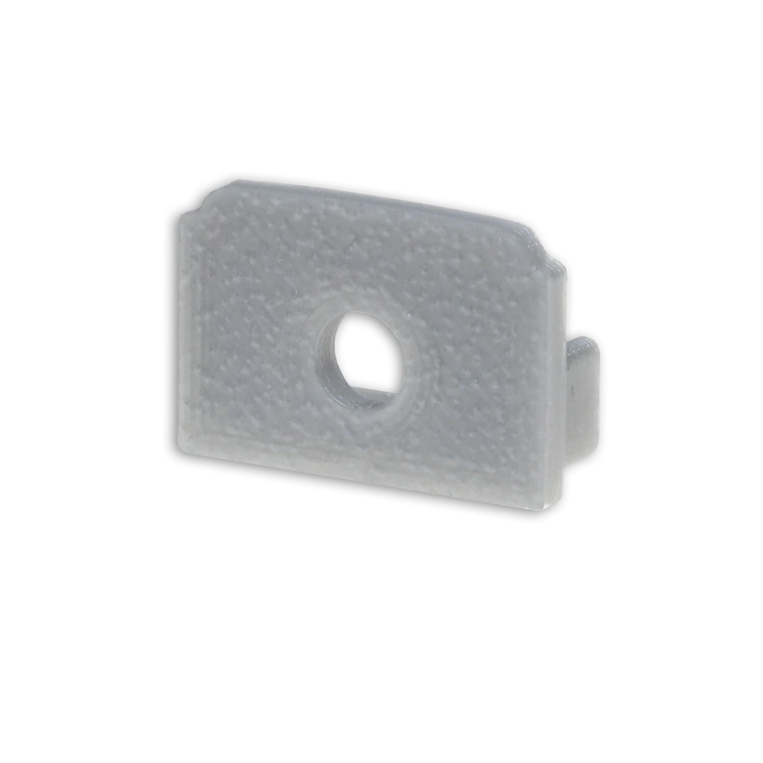 ISOLED Endkappe E201 für LED Fliesen T-Profil, mit Kabeldurchführung, 1STK ISOLED Endkappe E201 für LED Fliesen T-Profil, mit Kabeldurchführung, 1STK - 1