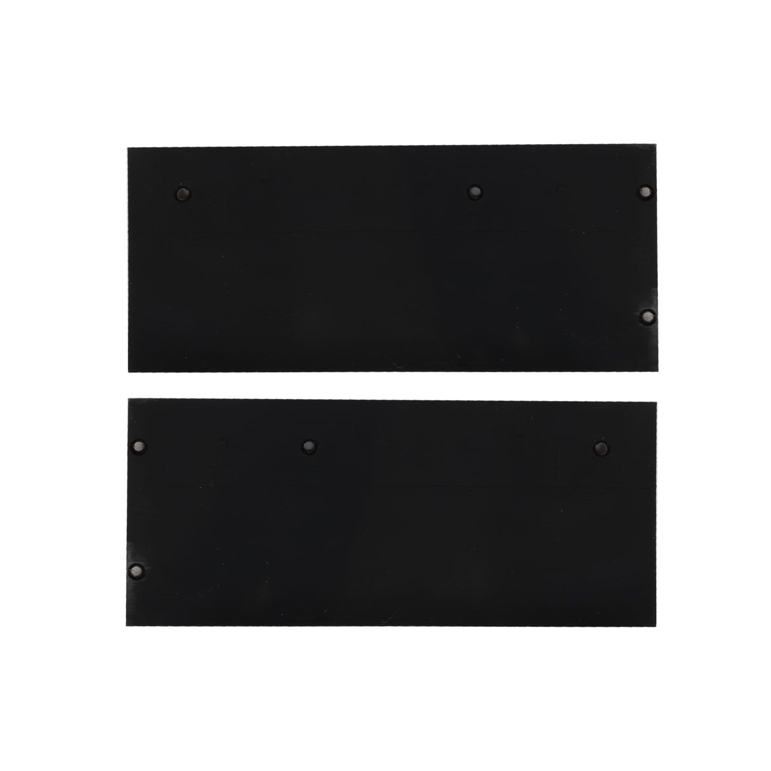 ISOLED Endkappe Alu EC129 für Curtain10 DOUBLE mit VISOR, 1 Paar (links & rechts), schwarz ISOLED Endkappe Alu EC129 für Curtain10 DOUBLE mit VISOR, 1 Paar (links & rechts), schwarz - 1