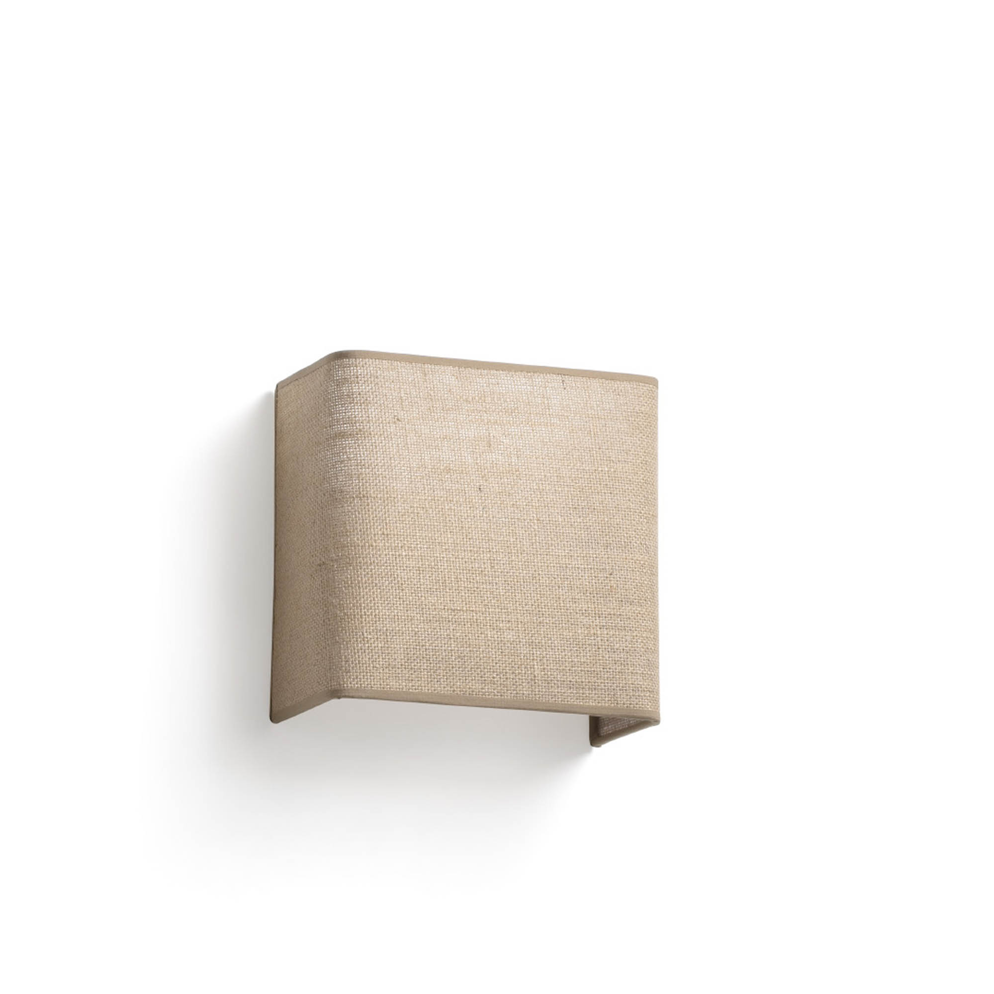 Faro OTTON SQ 200 Quadratische Wandleuchte aus Jute Faro OTTON SQ 200 Quadratische Wandleuchte aus Jute - Produktbild 1
