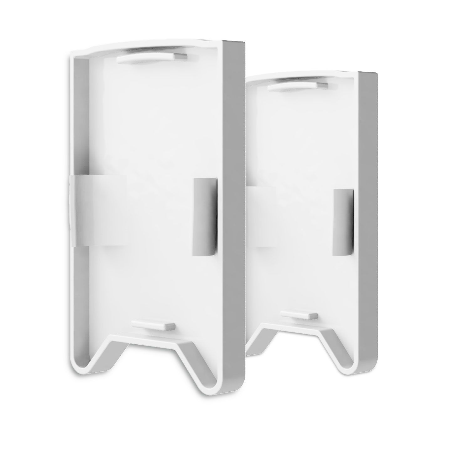 ISOLED Endkappe EC119 mit Lichtfalle, weiß für Leuchtenprofil HALON mit Cover C29/C61, 2 Stück - 1