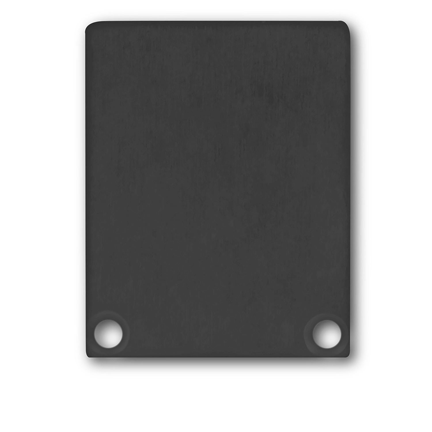 ISOLED Endkappe EC45 Alu schwarz RAL 9005 für SURF/DIVE20 FLAT mit COVER12, 2 STK, inkl. Schrauben ISOLED Endkappe EC45 Alu schwarz RAL 9005 für SURF/DIVE20 FLAT mit COVER12, 2 STK, inkl. Schrauben - 1