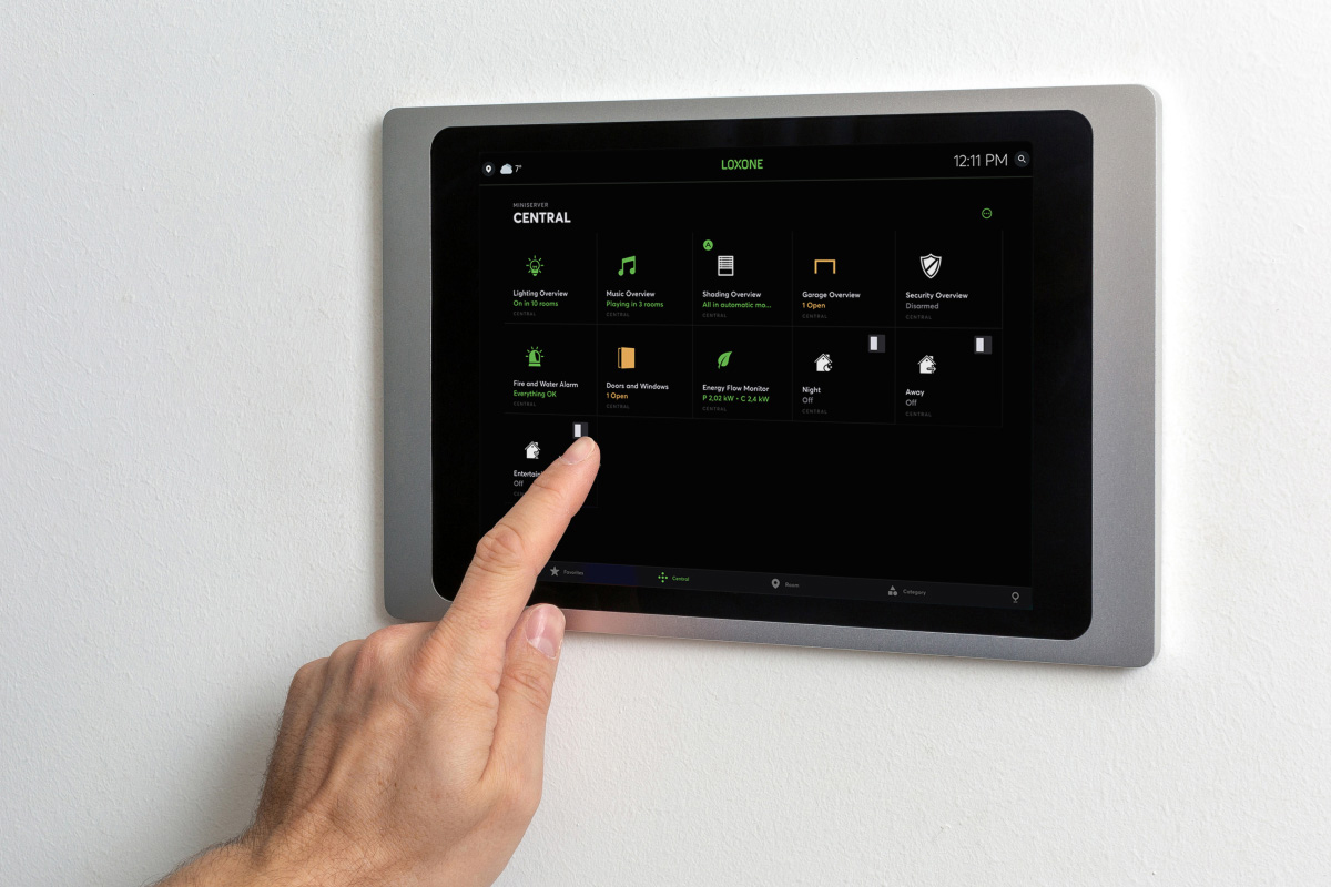 Loxone iPad Wallmount 10,9" Silber - Produktbild 4
