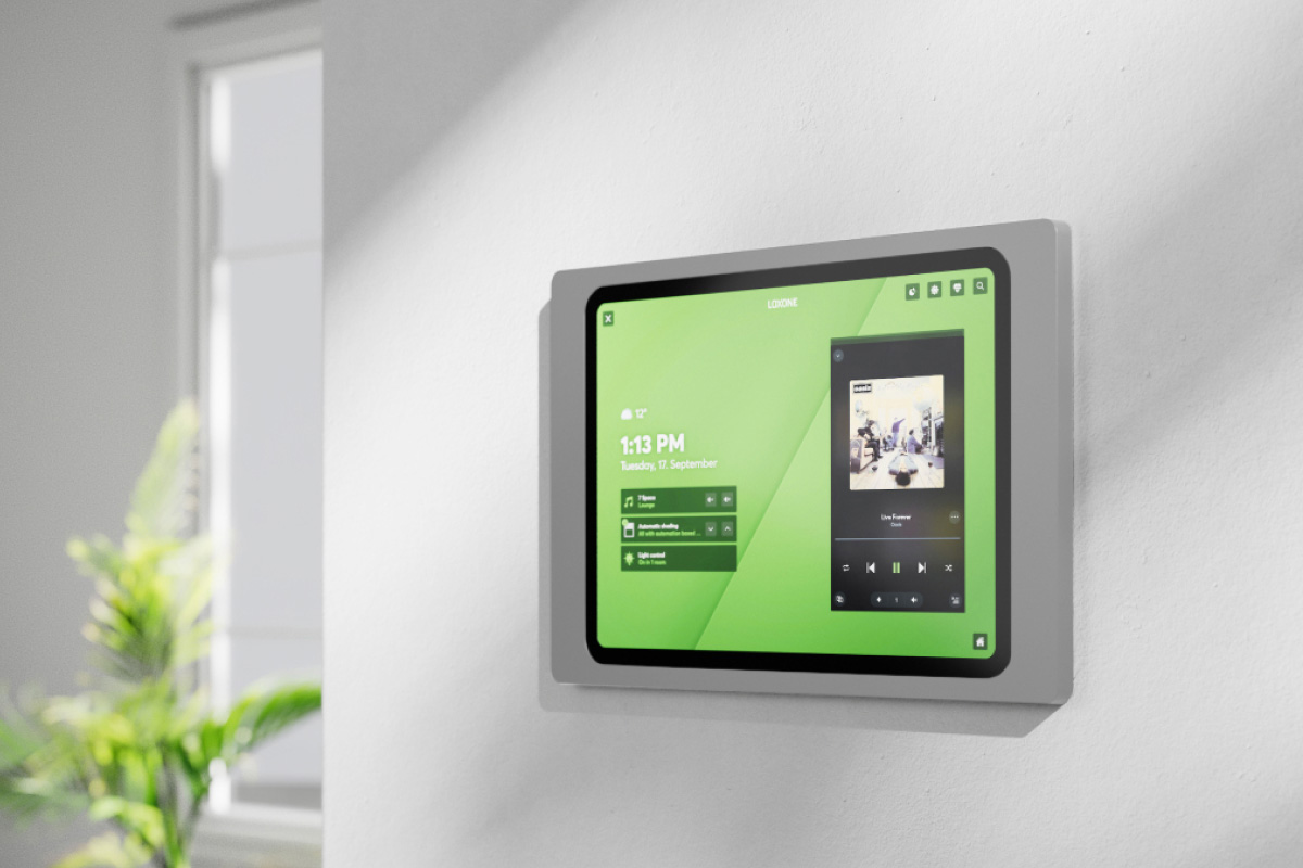 Loxone iPad Wallmount 10,9" Silber - Produktbild 4