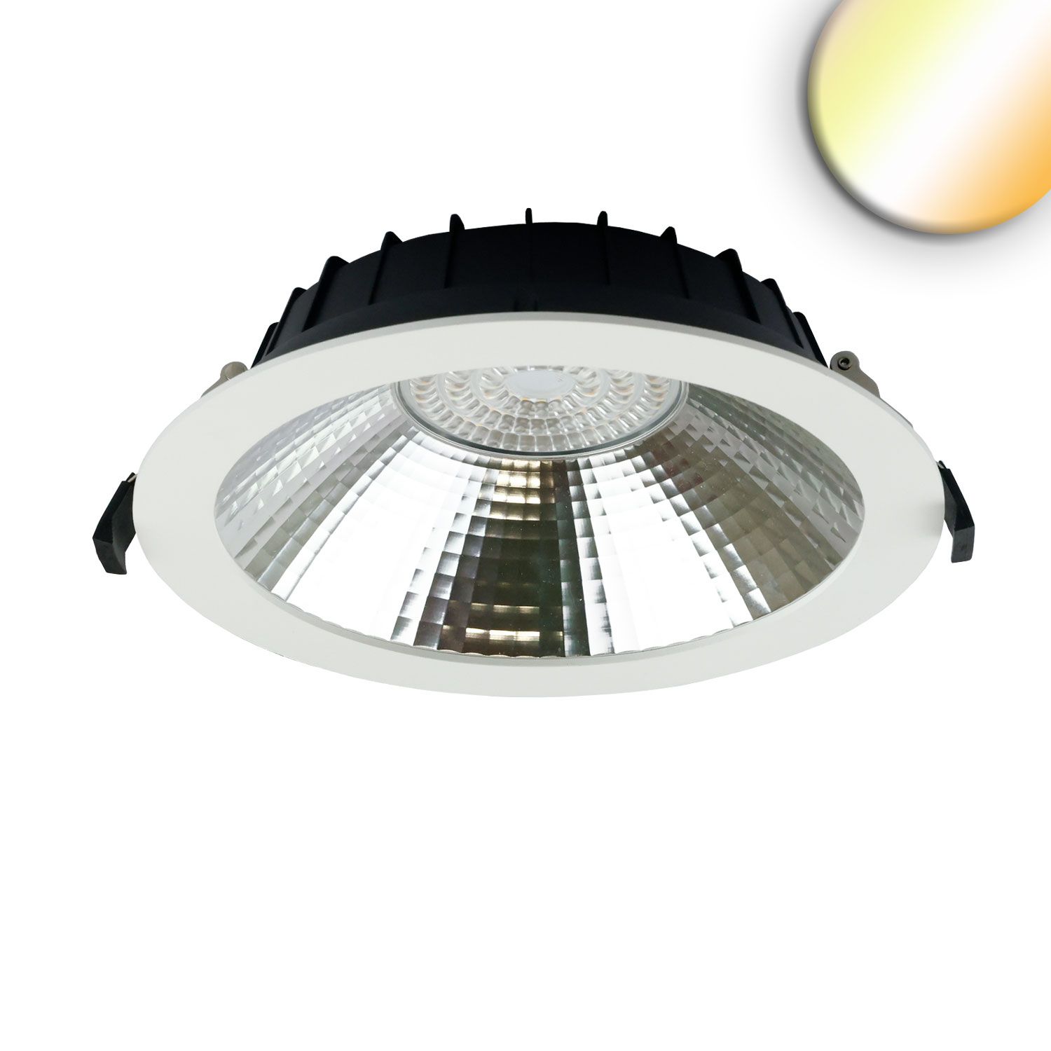 ISOLED LED Downlight Reflektor 18W, 60°, 150lm/W, UGR
