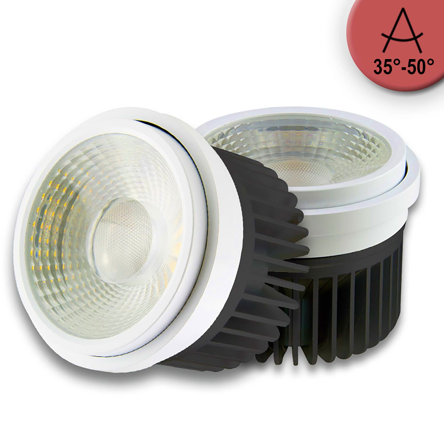 ISOLED AR111 Meat Light 30W, 35°-50° variabel, inkl. externem VG ISOLED AR111 Meat Light 30W, 35°-50° variabel, inkl. externem VG - 1