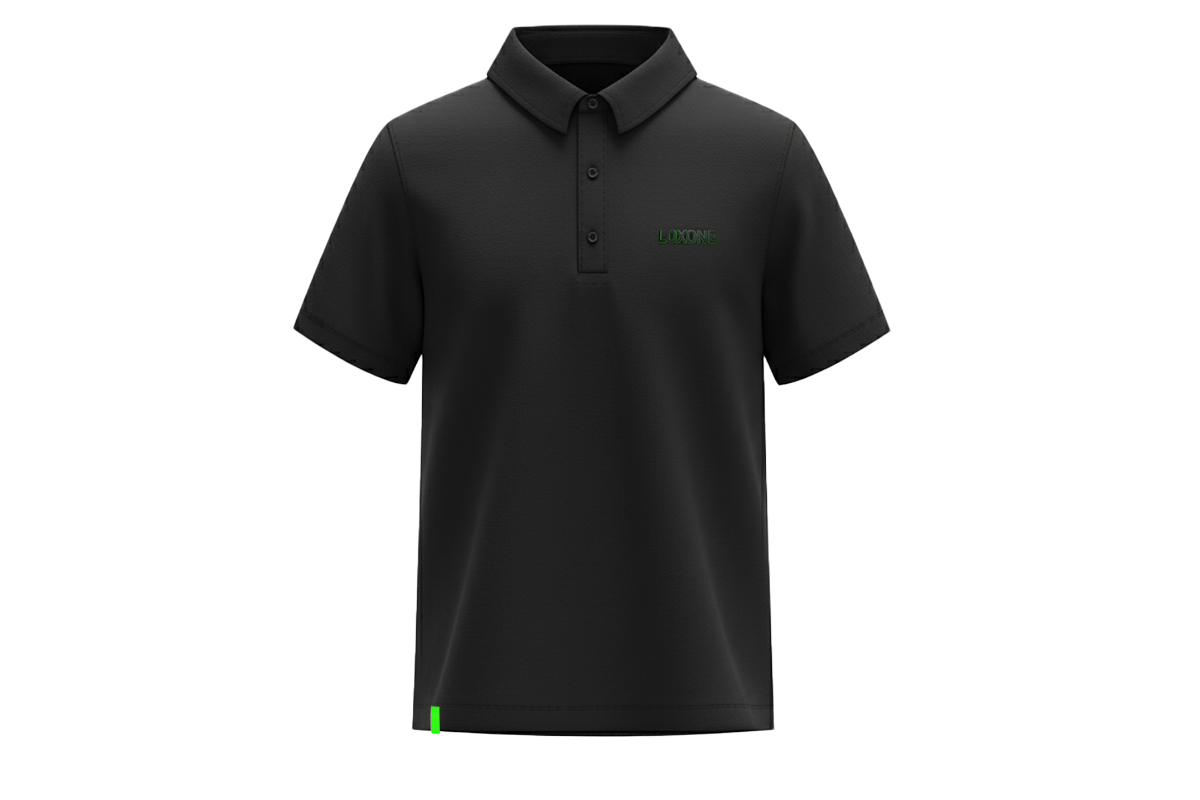 Loxone Poloshirt Herren Corporate Schwarz L Loxone Poloshirt Herren Corporate Schwarz L - 1