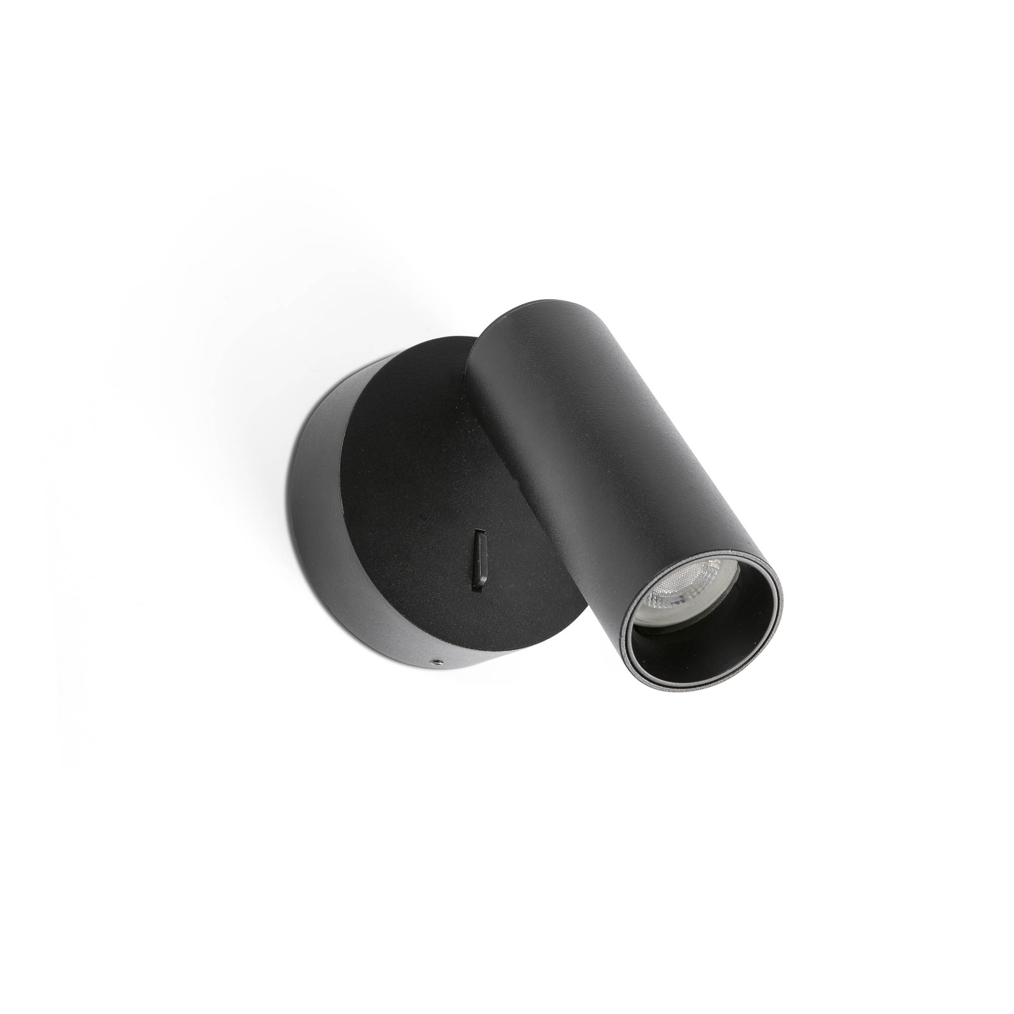 Faro STAN SLIM 1L Wandleuchte schwarz mit Schalter 1xGU10 MR11 - Produktbild 1