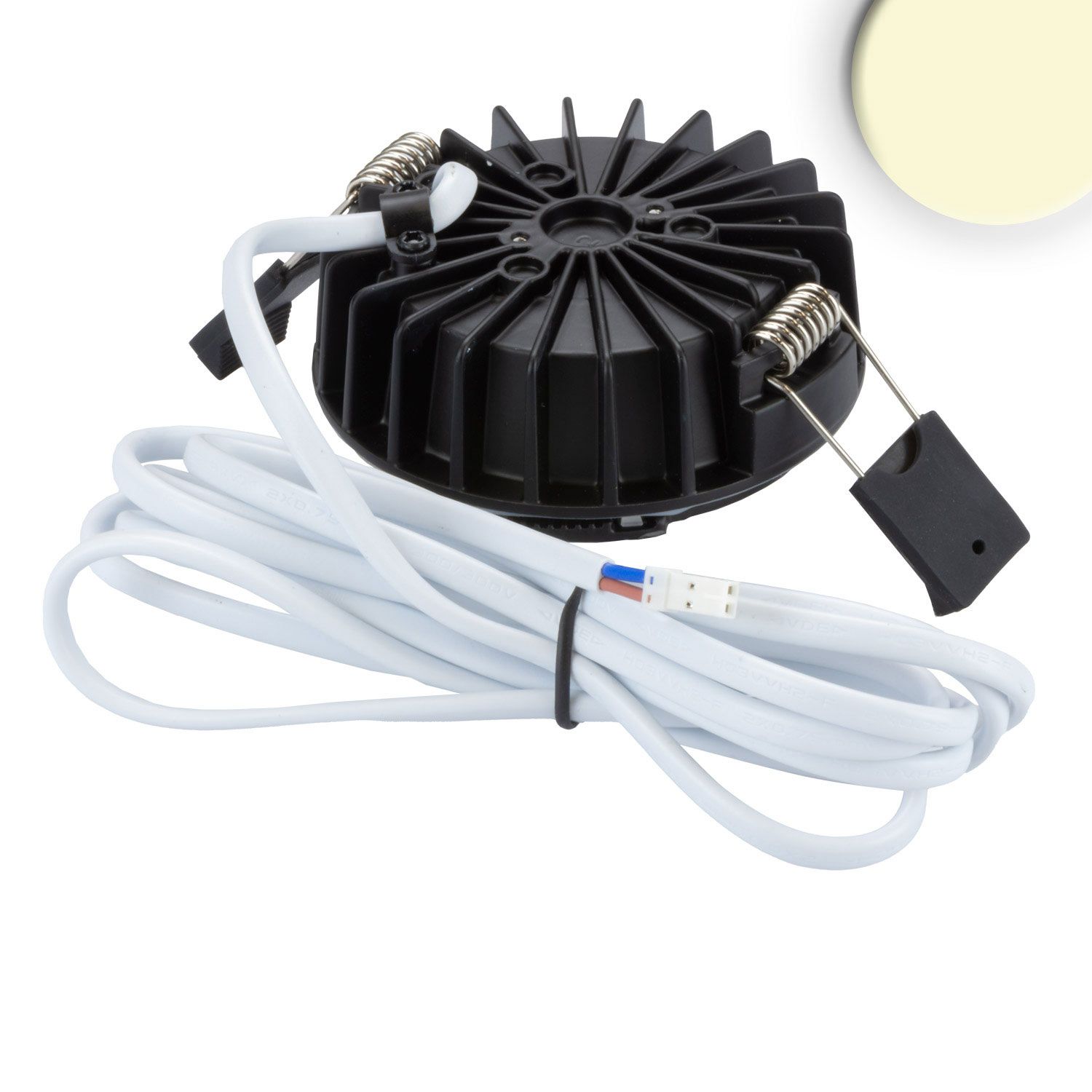 ISOLED LED Einbaustrahler Sys-90 MiniAMP, 10W, 24V DC 3000K, CRI92, dimmbar (exkl. Cover) - 3