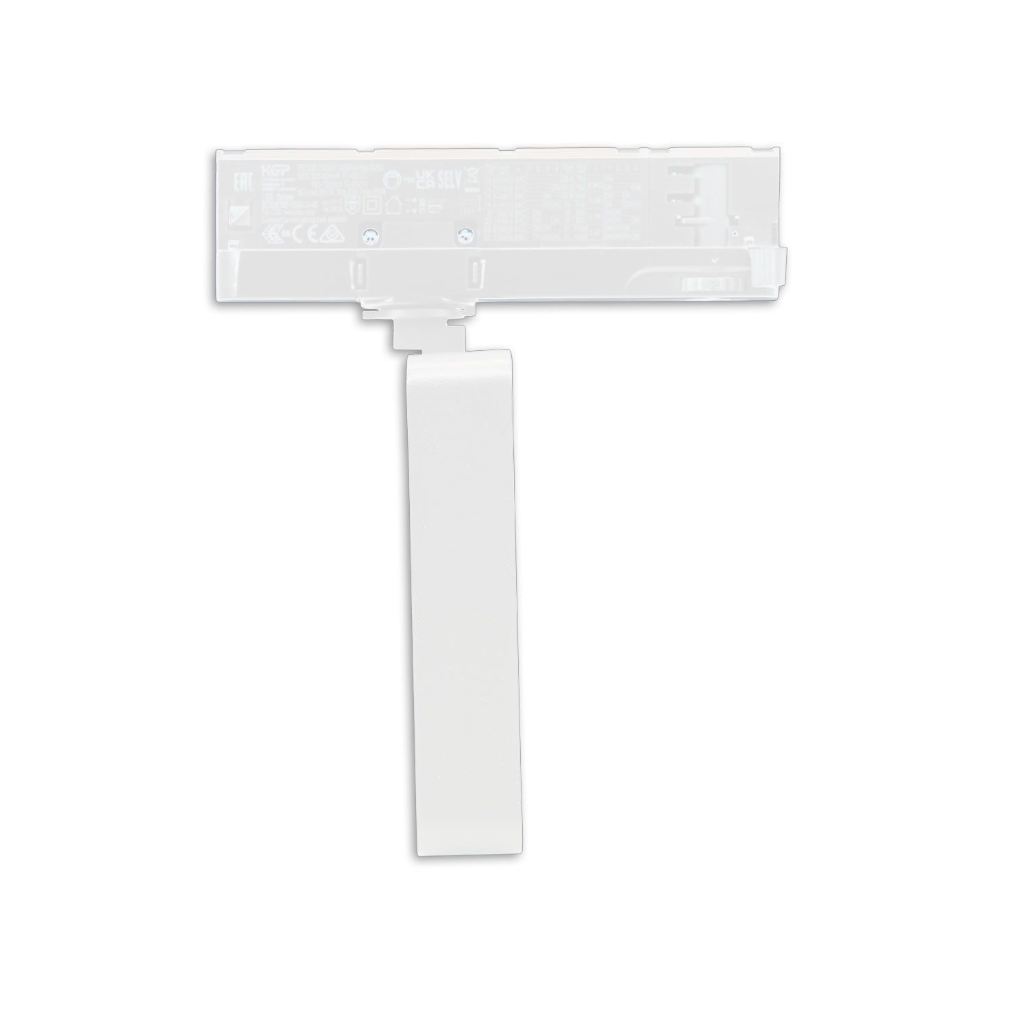 ISOLED 3-Phasen Schienenstrahler MATRIX, 20W, 40°, weiß, 3000K, UGR