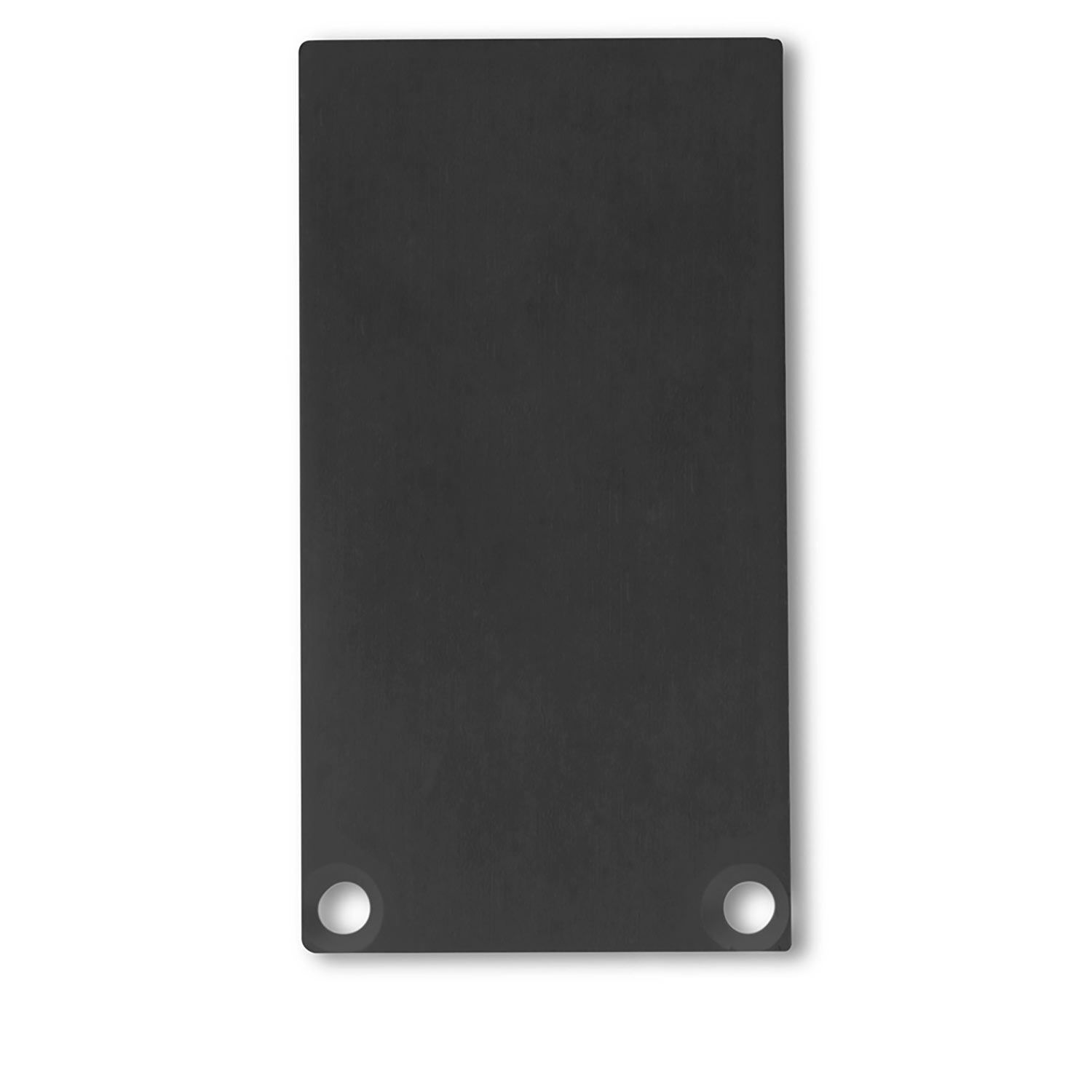 ISOLED Endkappe EC49 Alu schwarz RAL 9005 für SURF/DIVE20 mit COVER12, 2 STK, inkl. Schrauben - 1