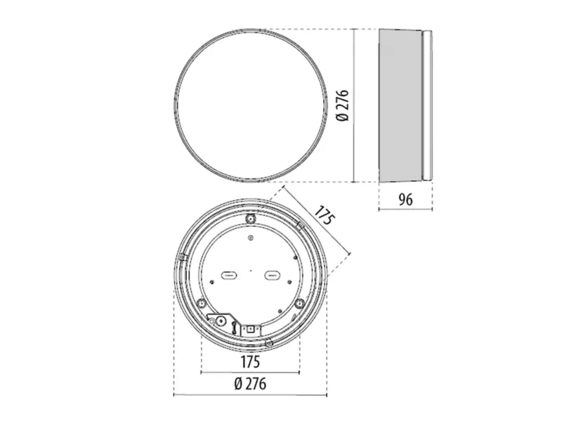 Molto Luce MENTO M SD (anthrazit/weiß) - Produktbild 2