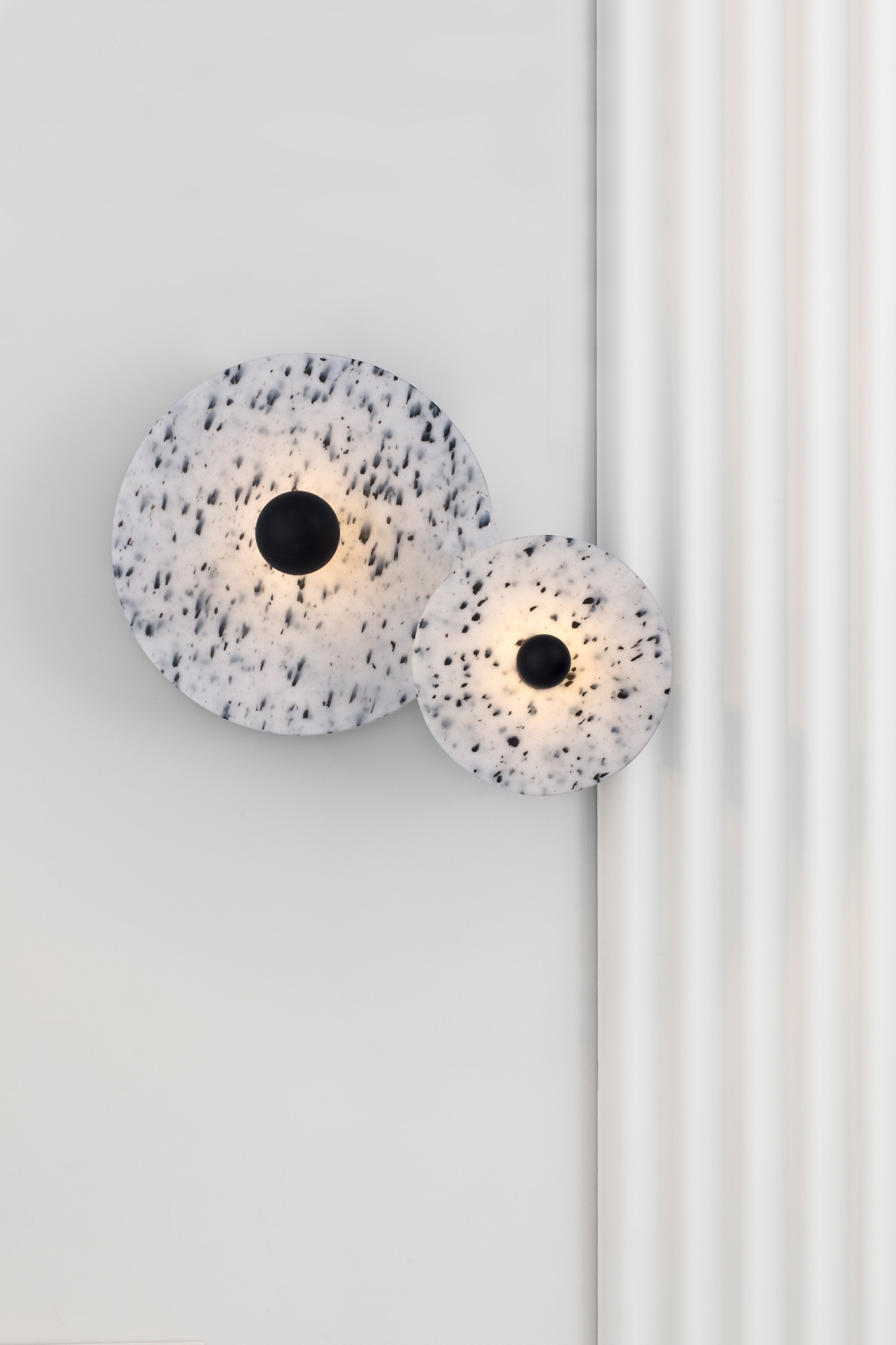 Faro CONFETTI 300 H70 Wandleuchte/Deckenleuchte Marmor recycelt - Produktbild 5