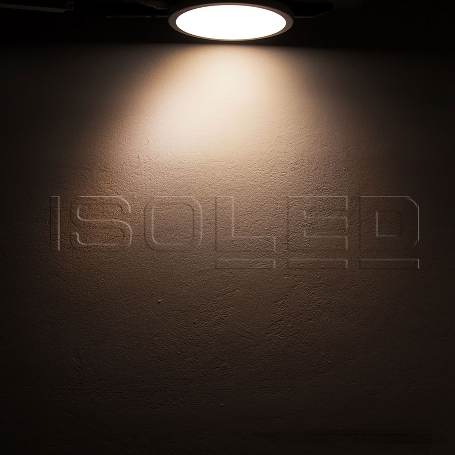 ISOLED LED Downlight Flex 23W, prismatisch, 120°, Lochausschnitt 50-210mm, warmweiß, dimmbar - 4