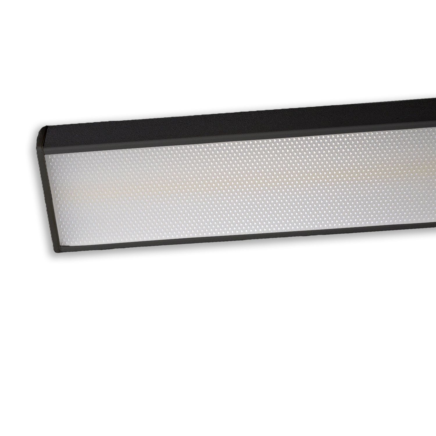 ISOLED 3-PH Linearleuchte prismatisch, 120cm, 40W, schwarz, 3000|3500|4000K, CRI90, DALI dim - 7