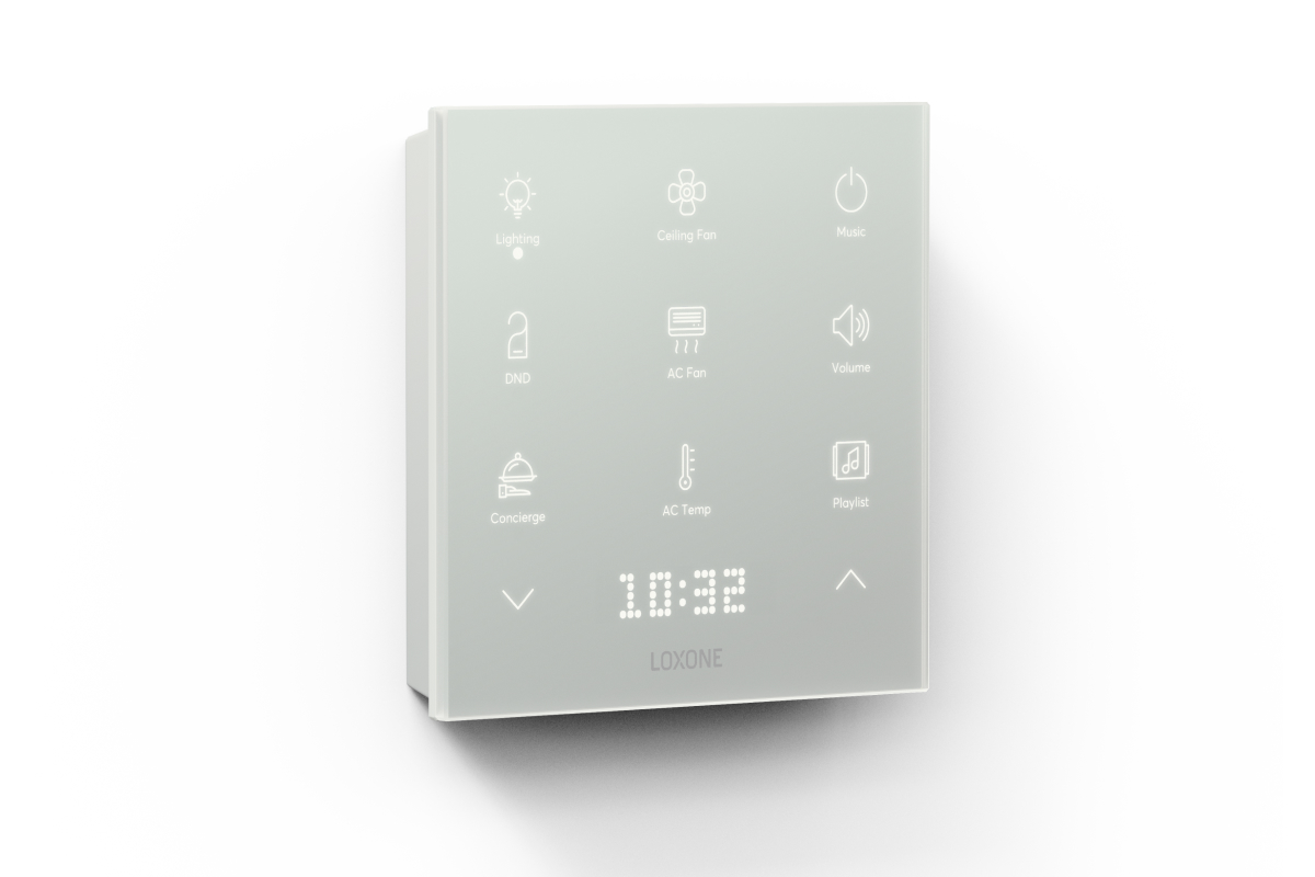 Loxone Touch Pure Flex CO2 Tree Samtweiß - 4