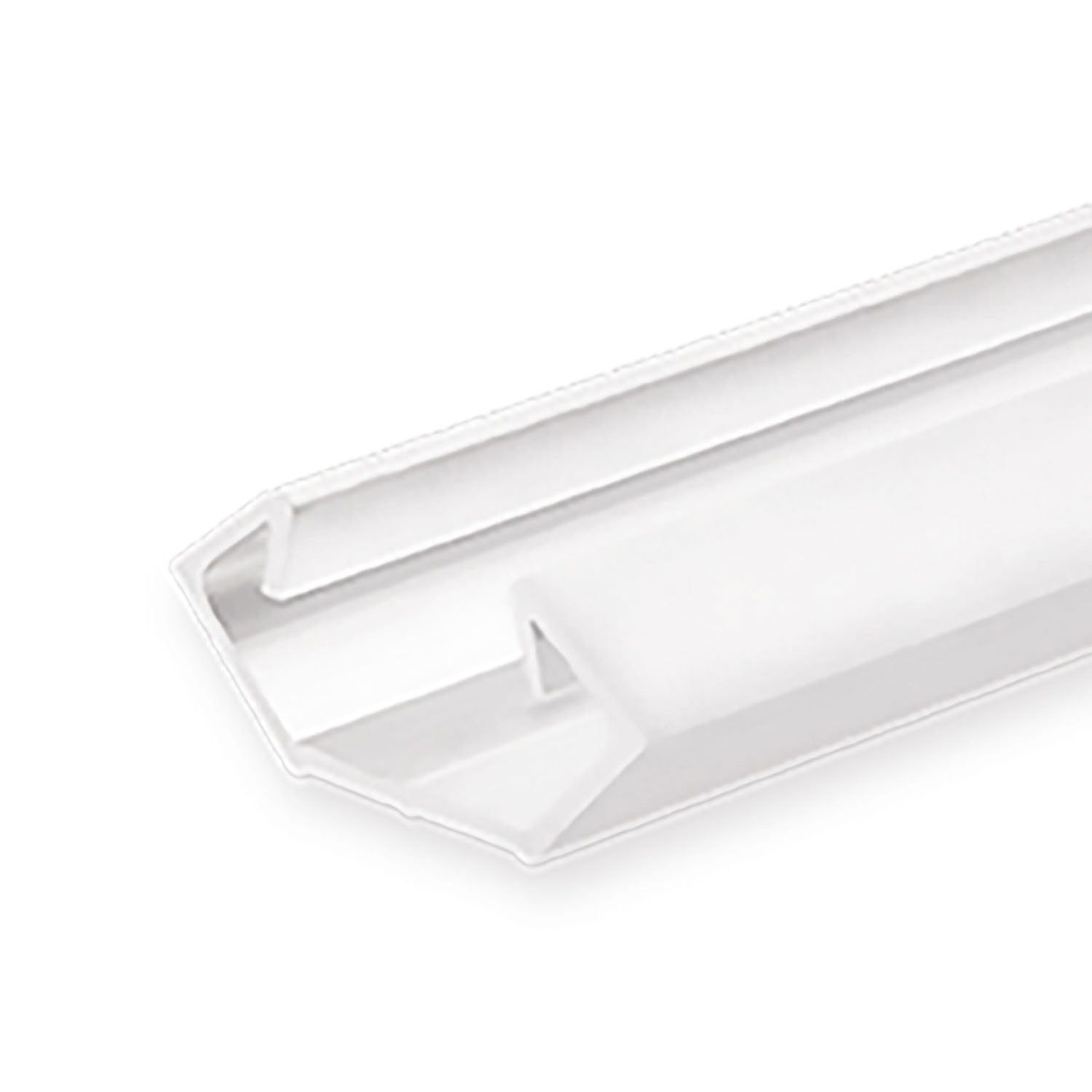 ISOLED LED Eckprofil CORNER11n Aluminium weiß RAL9010, 200cm - 1