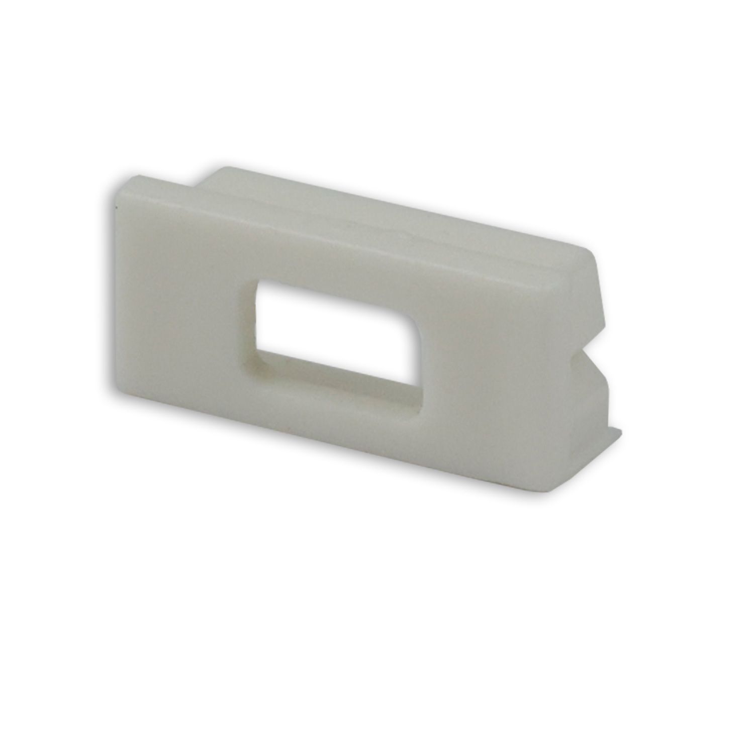 ISOLED Endkappe EC76W weiß für Profil PURE14 S mit Kabeldurchführung, 1 STK ISOLED Endkappe EC76W weiß für Profil PURE14 S mit Kabeldurchführung, 1 STK - 1