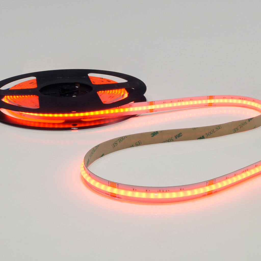 Emilum Flex COB RGBW LED-Streifen 24V, 18W, RGBW/3000K, CRI90, 784LED, IP20, 12mm - Produktbild 4