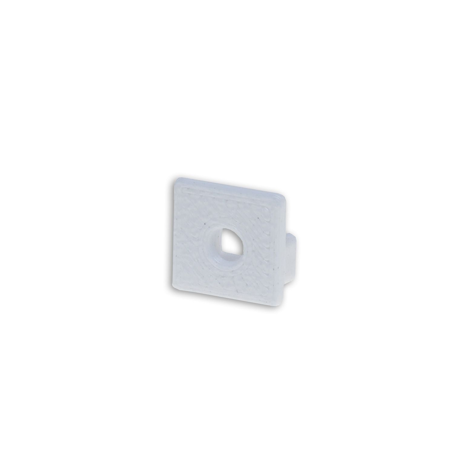 ISOLED Endkappe EC219 weiß für LED Fliesenprofil UP8, mit Kabeldurchführung ISOLED Endkappe EC219 weiß für LED Fliesenprofil UP8, mit Kabeldurchführung - 1