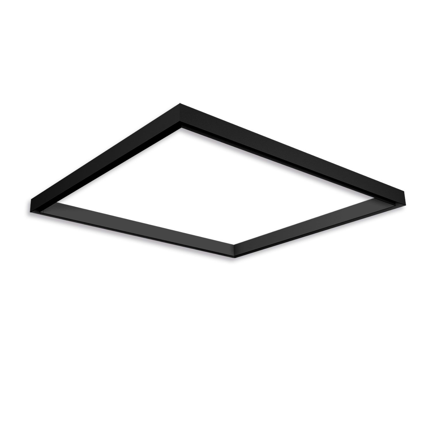 ISOLED Track48 Leuchtenrahmen H50, Innenformat 900x1000mm, schwarz, exkl. Trafo, exkl. Montageclip/Seilabh. - 2