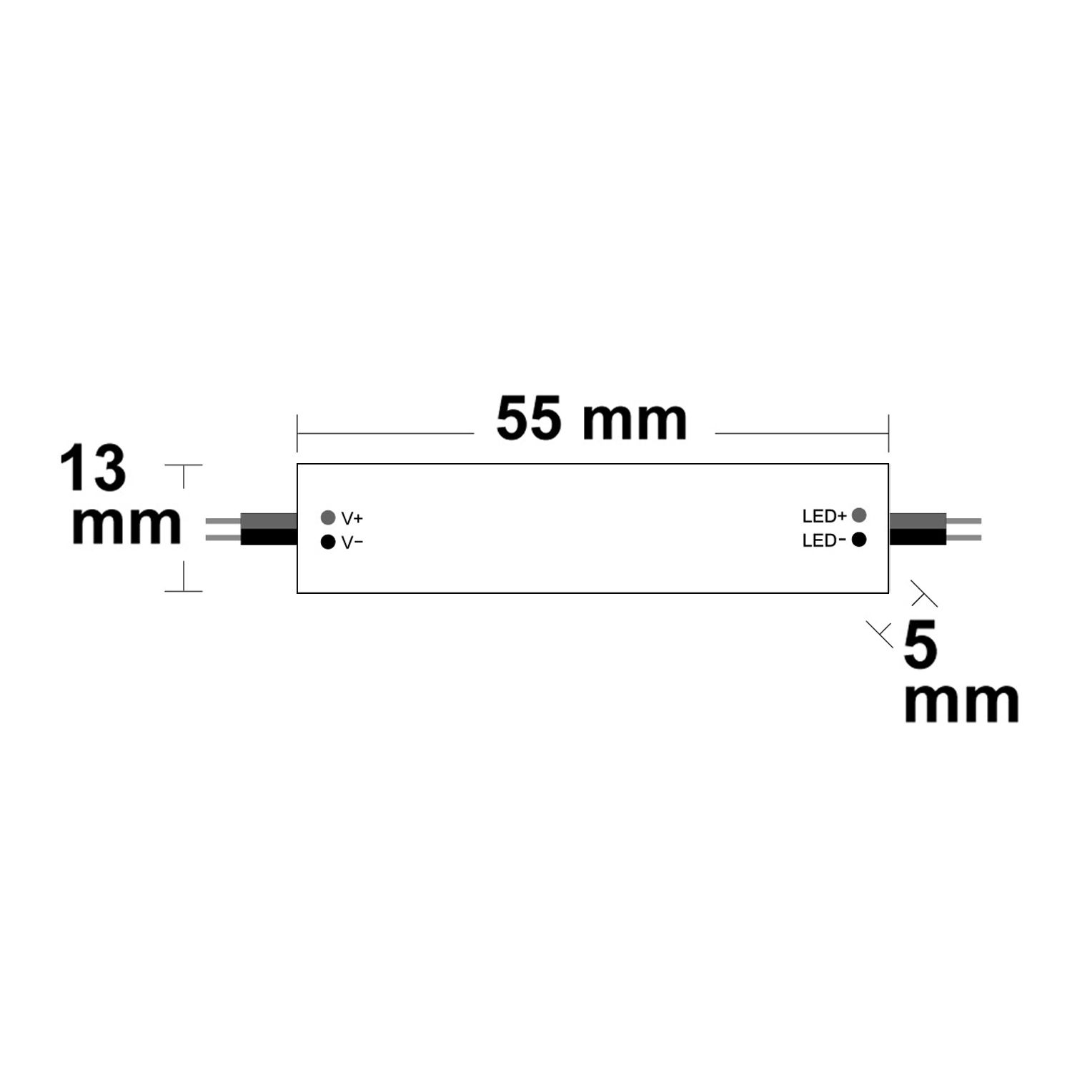 ISOLED LED Soft-On Multi-PWM-Dimmer, 1 Kanal, 12-24V DC 6A - 2